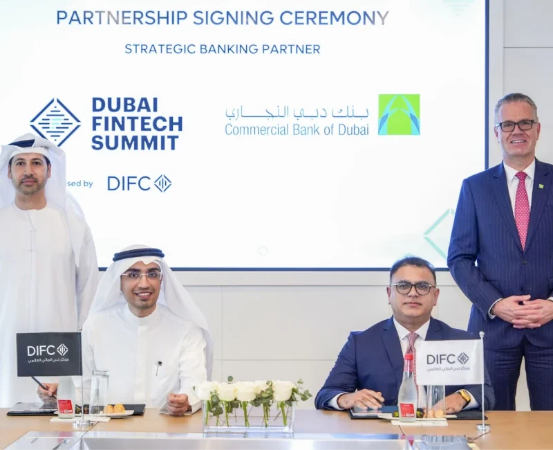 FinTech Insights Dubai FinTech Summit Strategic Banking Partner Signing