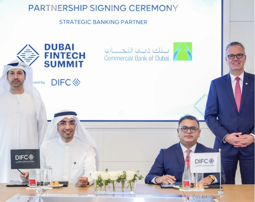 FinTech Insights Dubai FinTech Summit Strategic Banking Partner Signing